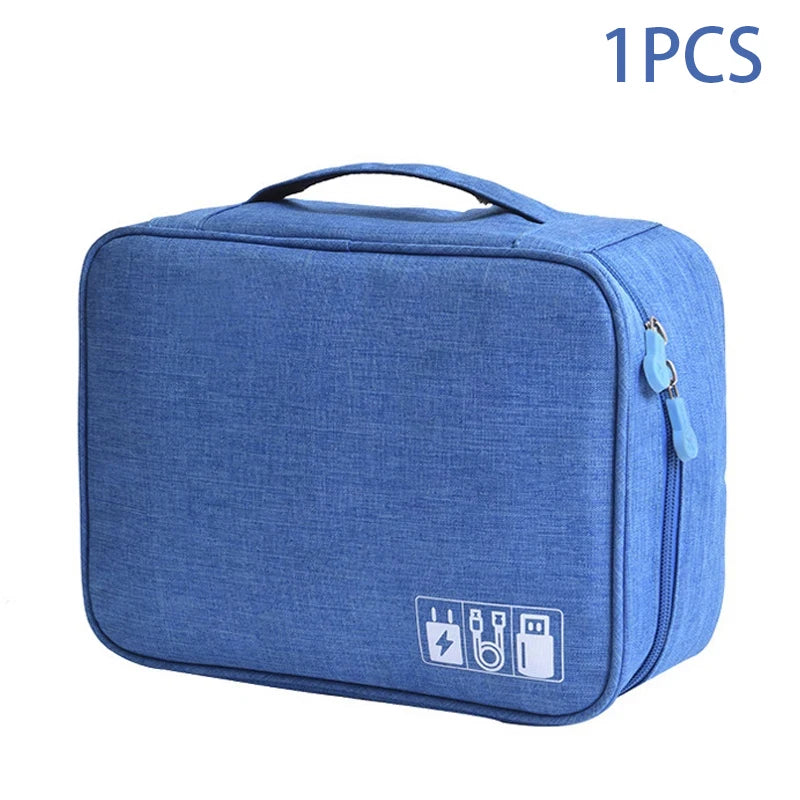 Travel Electronics Organizer Bag