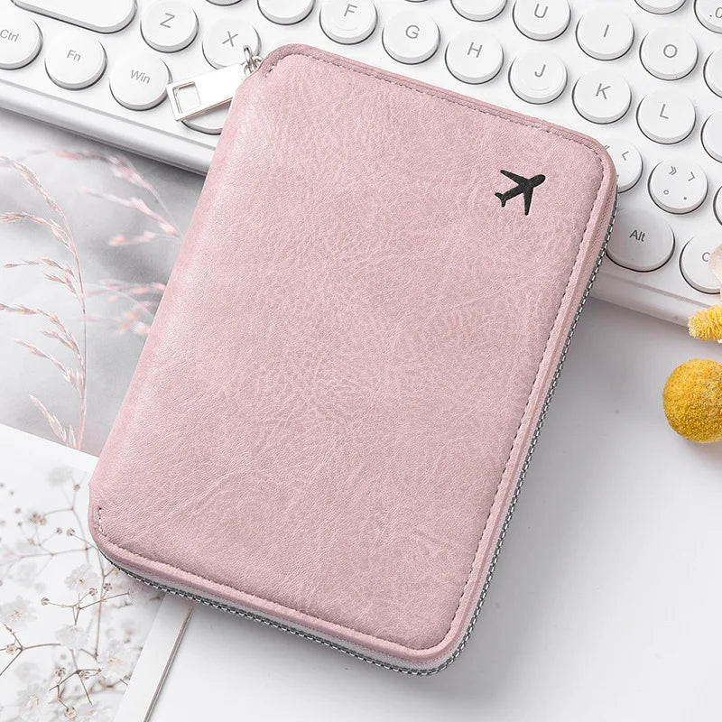Travel Passport Holder & Document Organizer