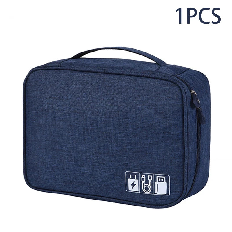Travel Electronics Organizer Bag