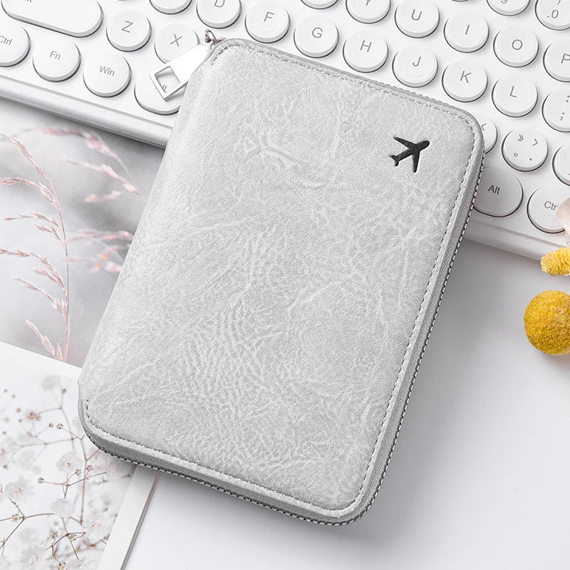 Travel Passport Holder & Document Organizer