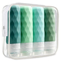 Travel Silicone Toiletry Bottle Set