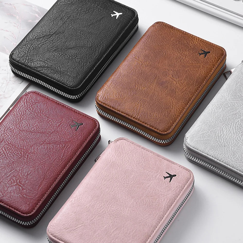 Travel Passport Holder & Document Organizer