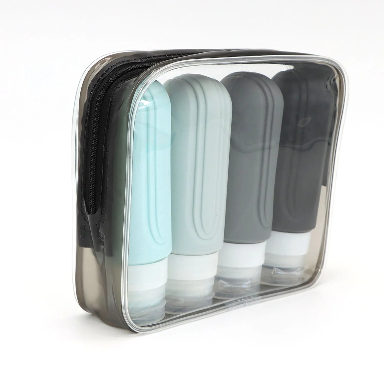 Travel Silicone Toiletry Bottle Set